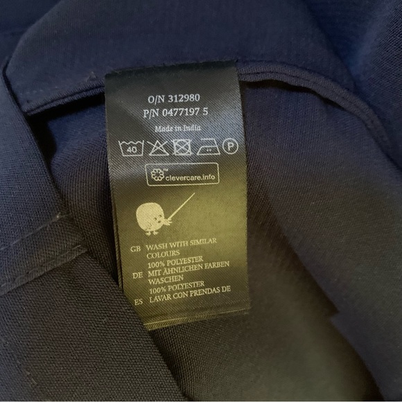 Monki ~ Dark Blue Tank Dress with Pockets - Picture 9 of 13